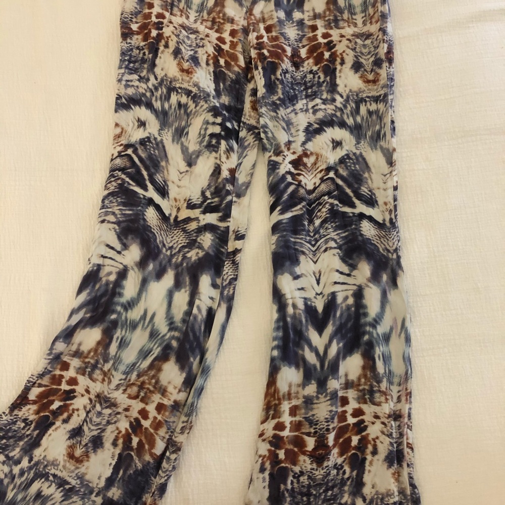 Fun silk pants!